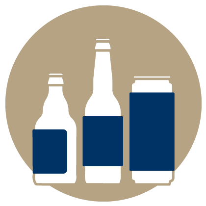 étiquettes autocollantes pour le secteur des bières